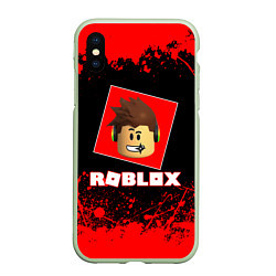 Чехол iPhone XS Max матовый ROBLOX