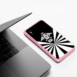 Чехол iPhone XS Max матовый ВВС, цвет: 3D-баблгам — фото 2