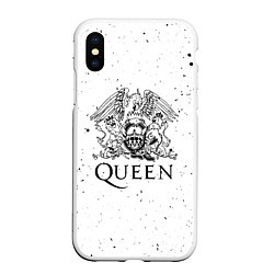 Чехол iPhone XS Max матовый QUEEN