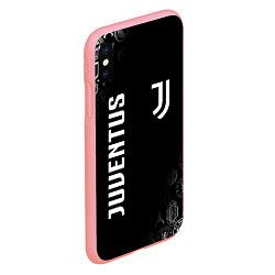 Чехол iPhone XS Max матовый JUVENTUS, цвет: 3D-баблгам — фото 2