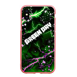 Чехол iPhone XS Max матовый GreenDay