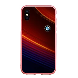 Чехол iPhone XS Max матовый BMW, цвет: 3D-баблгам