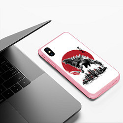 Чехол iPhone XS Max матовый GODZILLA, цвет: 3D-баблгам — фото 2