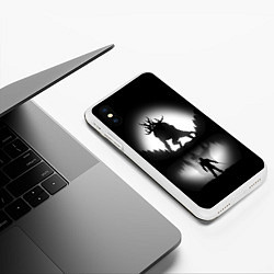 Чехол iPhone XS Max матовый ВЕДЬМАК, цвет: 3D-белый — фото 2