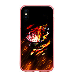 Чехол iPhone XS Max матовый KIMETSU NO YAIBA, цвет: 3D-баблгам