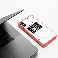 Чехол iPhone XS Max матовый Queen - We Will Rock You, цвет: 3D-красный — фото 2
