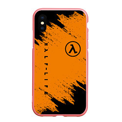 Чехол iPhone XS Max матовый HALF-LIFE, цвет: 3D-баблгам