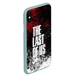 Чехол iPhone XS Max матовый THE LAST OF US, цвет: 3D-мятный — фото 2