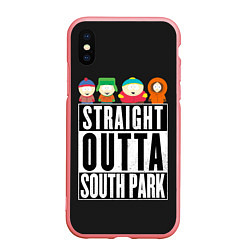 Чехол iPhone XS Max матовый South Park