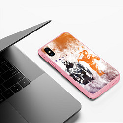 Чехол iPhone XS Max матовый Half life attack, цвет: 3D-баблгам — фото 2
