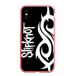 Чехол iPhone XS Max матовый Slipknot 6, цвет: 3D-баблгам