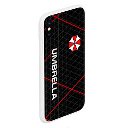 Чехол iPhone XS Max матовый UMBRELLA CORP, цвет: 3D-белый — фото 2