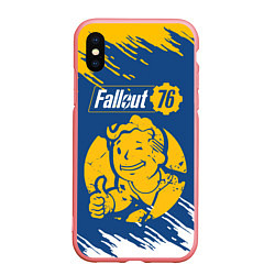 Чехол iPhone XS Max матовый FALLOUT76