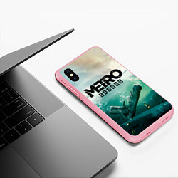 Чехол iPhone XS Max матовый METRO EXODUS, цвет: 3D-баблгам — фото 2