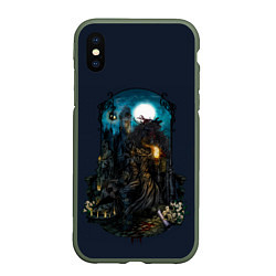 Чехол iPhone XS Max матовый Bloodborne