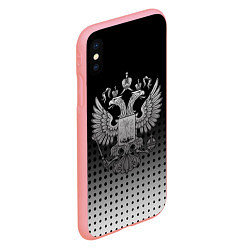 Чехол iPhone XS Max матовый Герб, цвет: 3D-баблгам — фото 2
