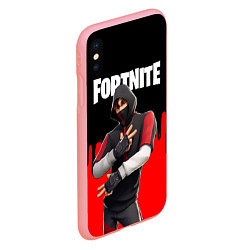 Чехол iPhone XS Max матовый FORTNITE x IKONIK, цвет: 3D-баблгам — фото 2