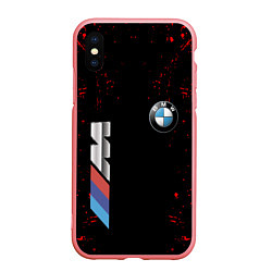 Чехол iPhone XS Max матовый BMW, цвет: 3D-баблгам