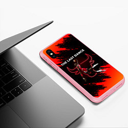 Чехол iPhone XS Max матовый ПОСЛЕДНИЙ ТАНЕЦ, цвет: 3D-баблгам — фото 2