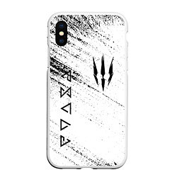 Чехол iPhone XS Max матовый THE WITCHER