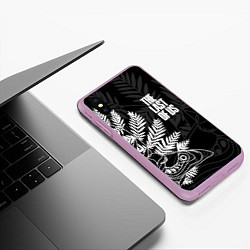 Чехол iPhone XS Max матовый THE LAST OF US 2, цвет: 3D-сиреневый — фото 2
