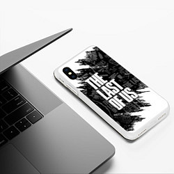 Чехол iPhone XS Max матовый THE LAST OF US 2, цвет: 3D-белый — фото 2