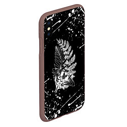 Чехол iPhone XS Max матовый THE LAST OF US ТАТУИРОВКА ЭЛЛИ, цвет: 3D-коричневый — фото 2