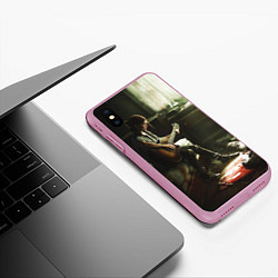 Чехол iPhone XS Max матовый ЛАСТ ОФ АС 2 ЭЛЛИ, цвет: 3D-розовый — фото 2