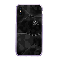 Чехол iPhone XS Max матовый LEXUS