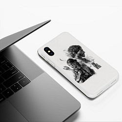 Чехол iPhone XS Max матовый The Last of Us, цвет: 3D-белый — фото 2