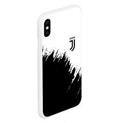 Чехол iPhone XS Max матовый JUVENTUS, цвет: 3D-белый — фото 2