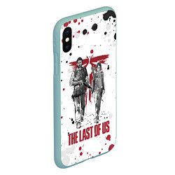Чехол iPhone XS Max матовый The Last of Us, цвет: 3D-мятный — фото 2