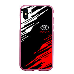 Чехол iPhone XS Max матовый TOYOTA