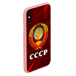 Чехол iPhone XS Max матовый СССР USSR, цвет: 3D-баблгам — фото 2