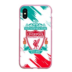 Чехол iPhone XS Max матовый LIVERPOOL