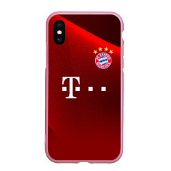 Чехол iPhone XS Max матовый BAYERN MUNCHEN