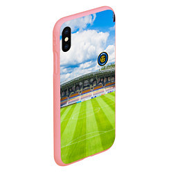 Чехол iPhone XS Max матовый FC INTER, цвет: 3D-баблгам — фото 2