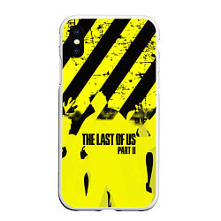 Чехол iPhone XS Max матовый THE LAST OF US ОДНИ ИЗ НАС, цвет: 3D-белый