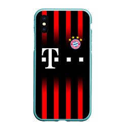 Чехол iPhone XS Max матовый FC Bayern Munchen