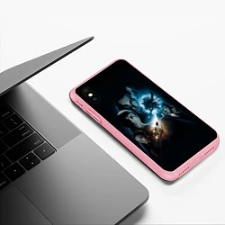 Чехол iPhone XS Max матовый Star Trek, цвет: 3D-баблгам — фото 2