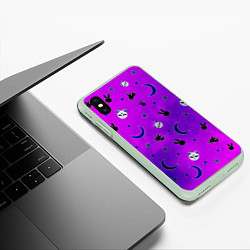 Чехол iPhone XS Max матовый GOTHIC SAILOR MOON, цвет: 3D-салатовый — фото 2