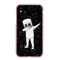 Чехол iPhone XS Max матовый MARSHMELLO