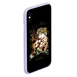 Чехол iPhone XS Max матовый JoJo Bizarre Adventure, цвет: 3D-светло-сиреневый — фото 2