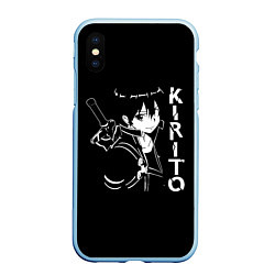 Чехол iPhone XS Max матовый Kirito