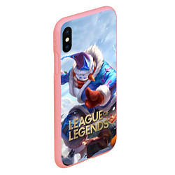 Чехол iPhone XS Max матовый League of Legends МАСТЕР ЙИ, цвет: 3D-баблгам — фото 2