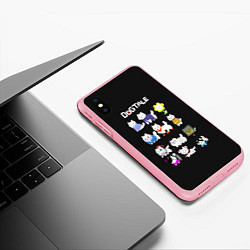 Чехол iPhone XS Max матовый UNDERTALE, цвет: 3D-баблгам — фото 2