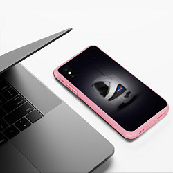 Чехол iPhone XS Max матовый Among Us SpaceX, цвет: 3D-баблгам — фото 2