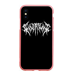 Чехол iPhone XS Max матовый GHOSTEMANE НА СПИНЕ