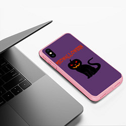 Чехол iPhone XS Max матовый MEOWALLOWEN, цвет: 3D-баблгам — фото 2