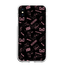 Чехол iPhone XS Max матовый BLACKPINK